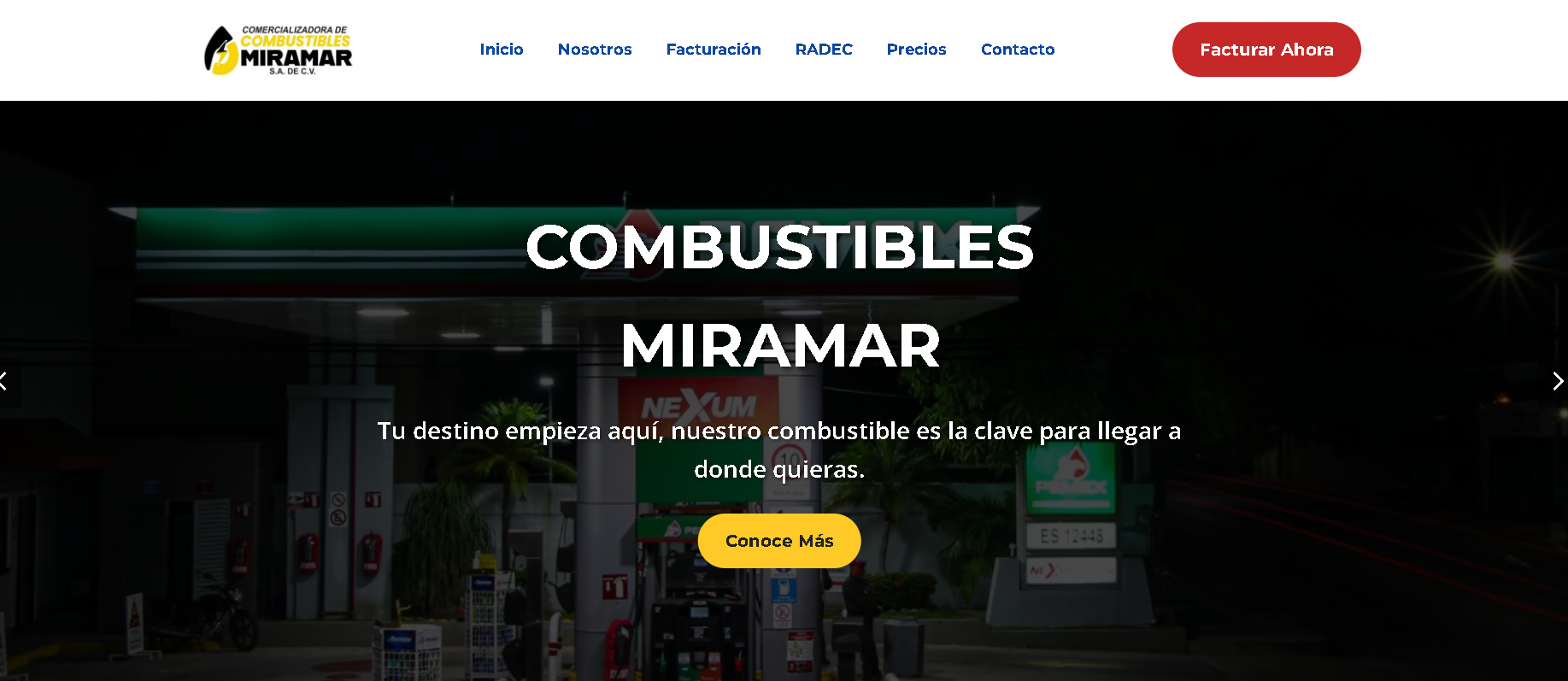 Sitio web para empresa de tecnología